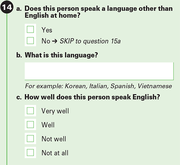 Solved: English/Spanish survey is showing dashes and other